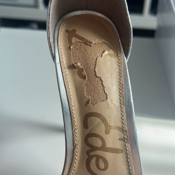 Sam Edelman Silver Heels - Picture 4 of 9